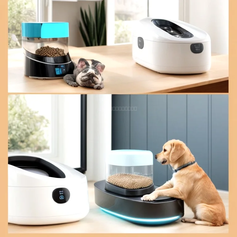 Dispensador automático de comida para mascotas